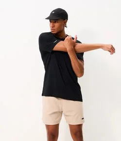 Bermuda Esportiva com Cós Elástico com Cordão