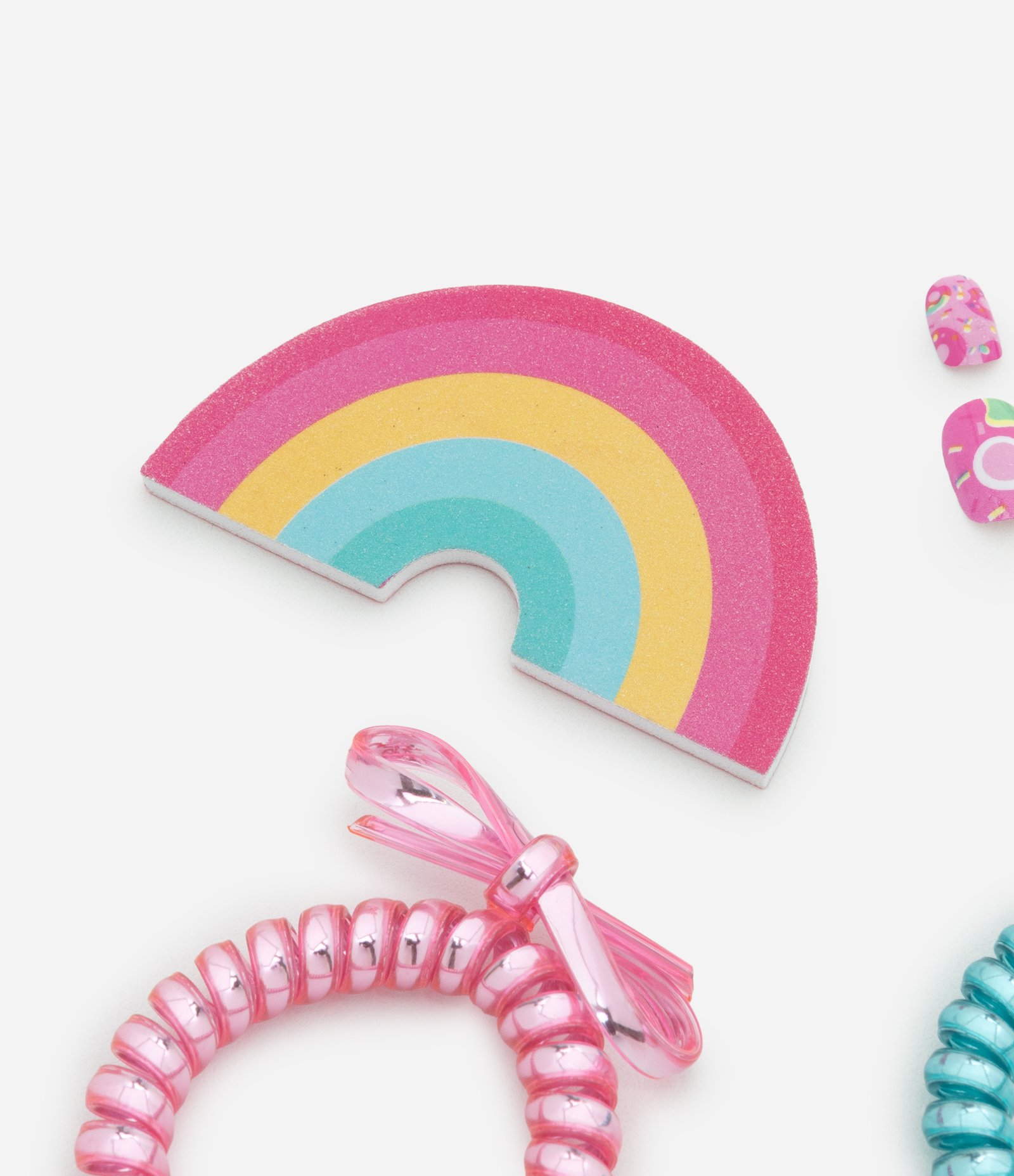 Kit de Unhas Postiças com Acessórios Alchemia COLORIDO 3