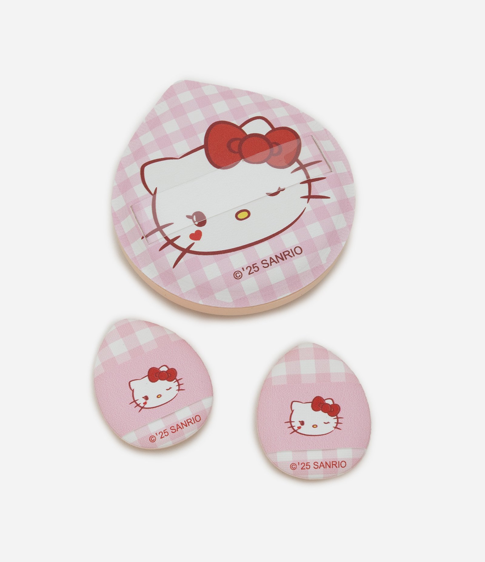 Conjunto de Esponjas e Pincel para Maquiagem Hello Kitty Alchemia Colorido 3