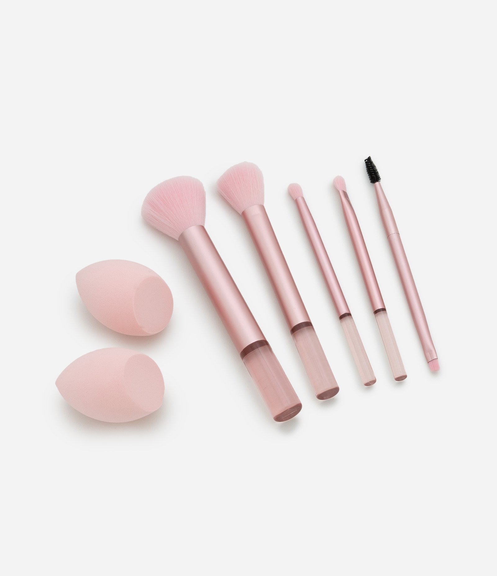 Kit de Pincéis de Maquiagem Beauty Set Alchemia Rosa 1
