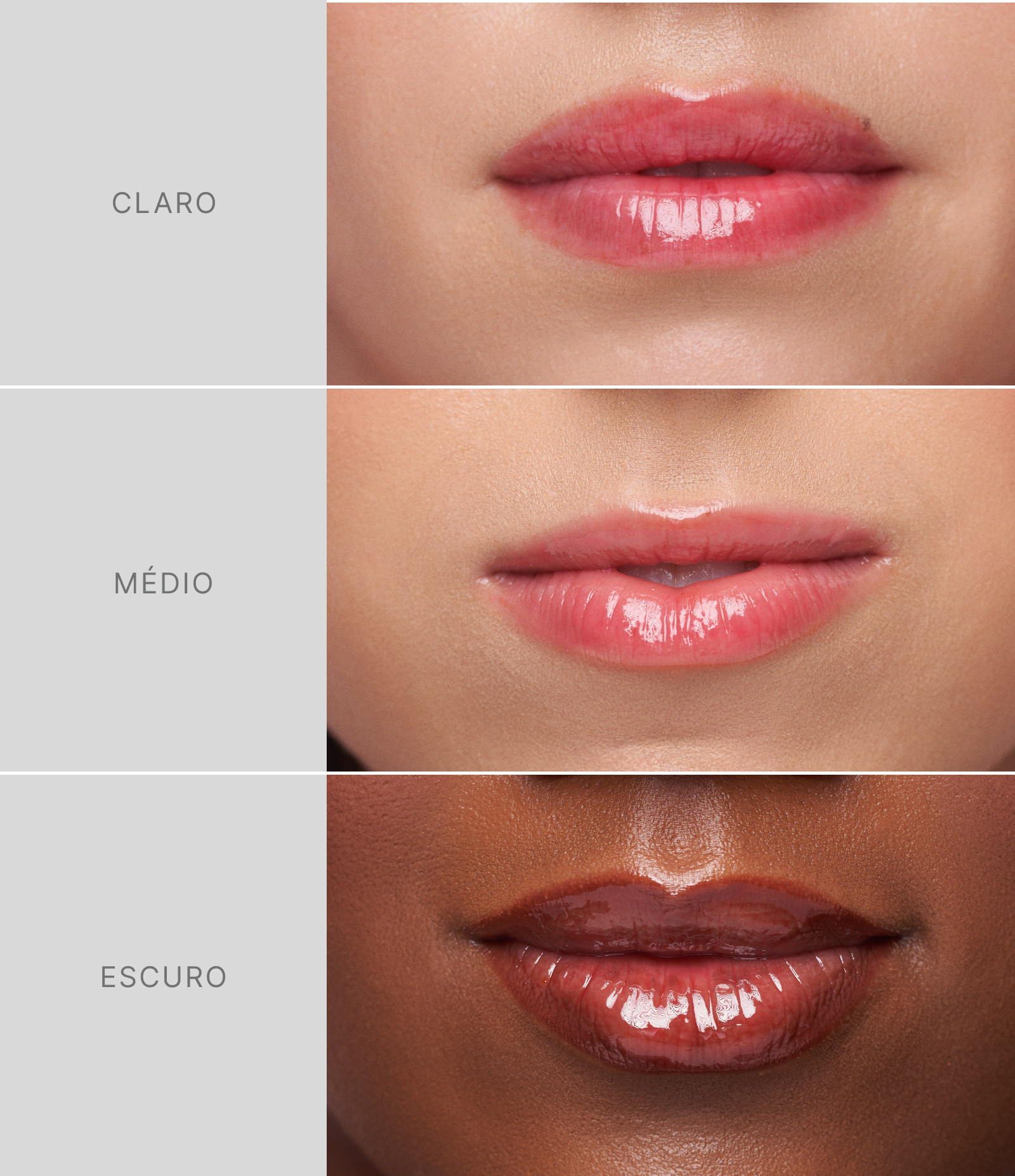 Hidra Labios Natural Translucido Boca Rosa Vermelho 4