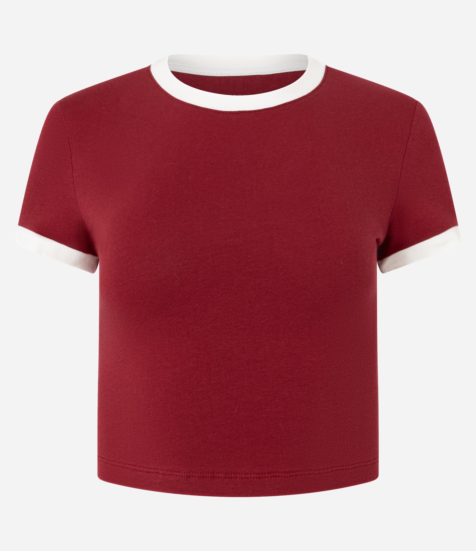 Blusa T-shirt em Algodão com Detalhes Contrastantes 4