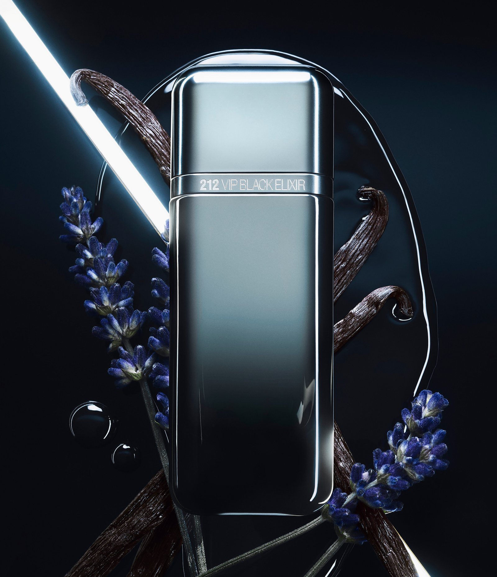 Perfume Carolina Herrera 212 VIP Black Elixir Eau de Parfum Elixir  50ml 3