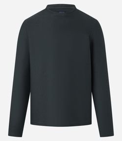 Camiseta com Textura Canelada