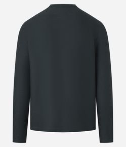 Camiseta com Textura Canelada