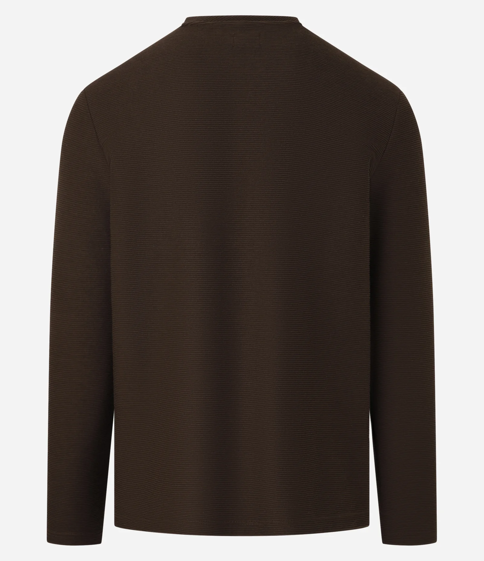 Camiseta com Textura Canelada Marrom 8