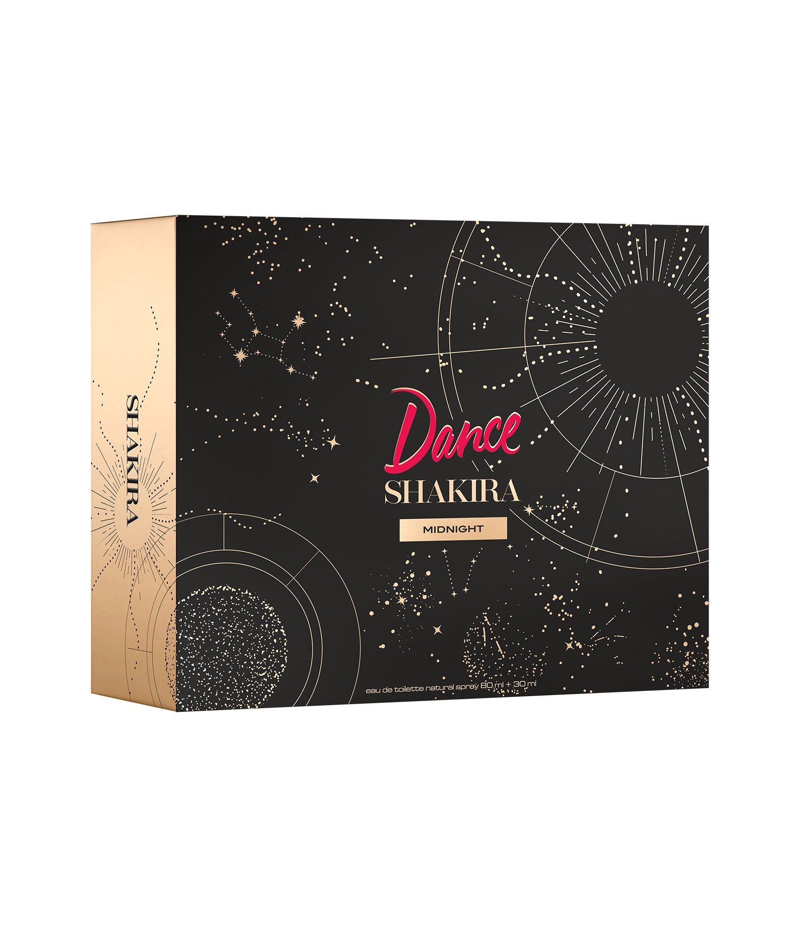 Kit Perfume Shakira Dance Midnight Eau de Toilette 30ml + 80ml KIT 2