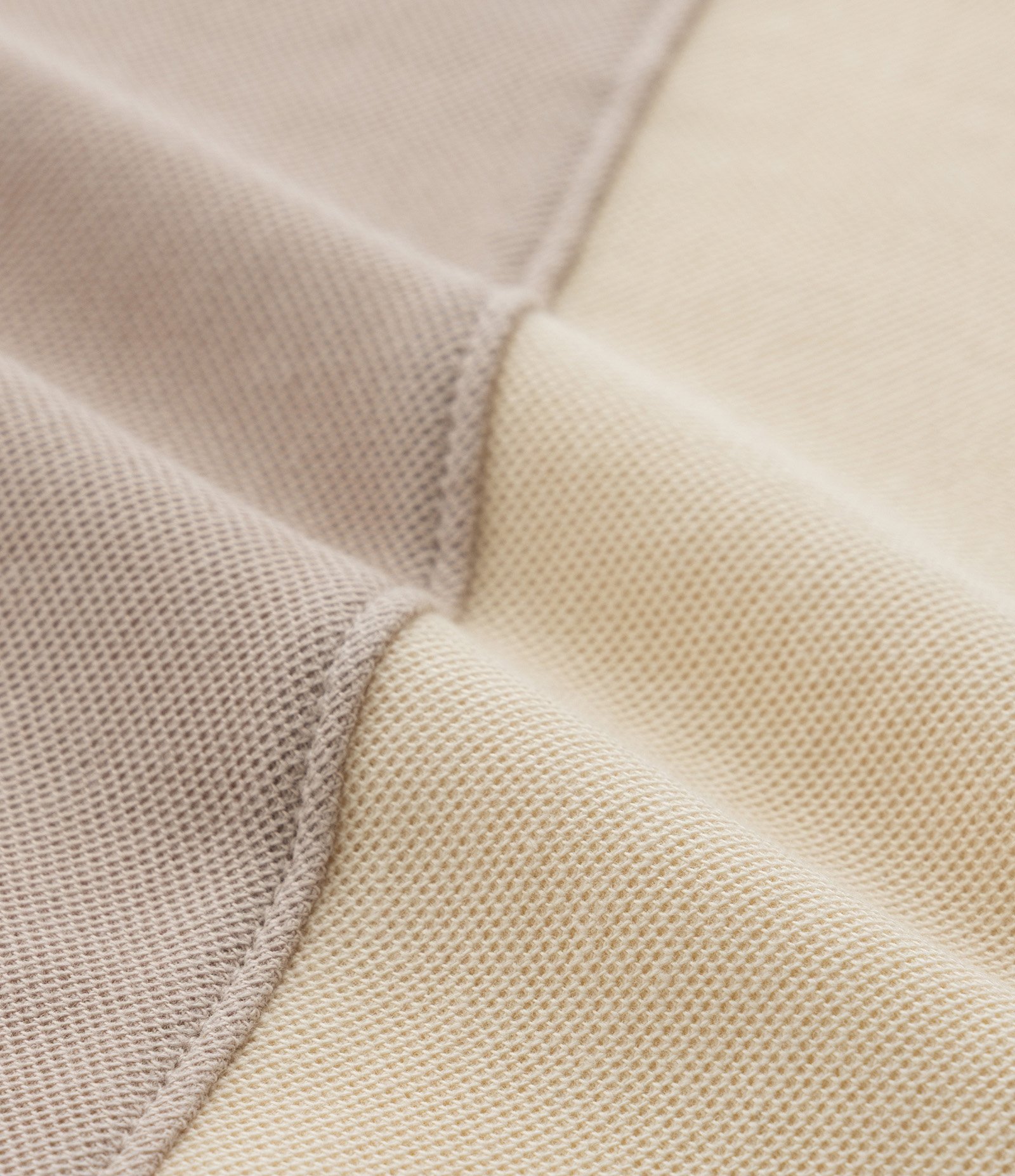 Conjunto Infantil em Piquet com Gola Polo - Tam 1 a 6 Anos Branco/Bege 8