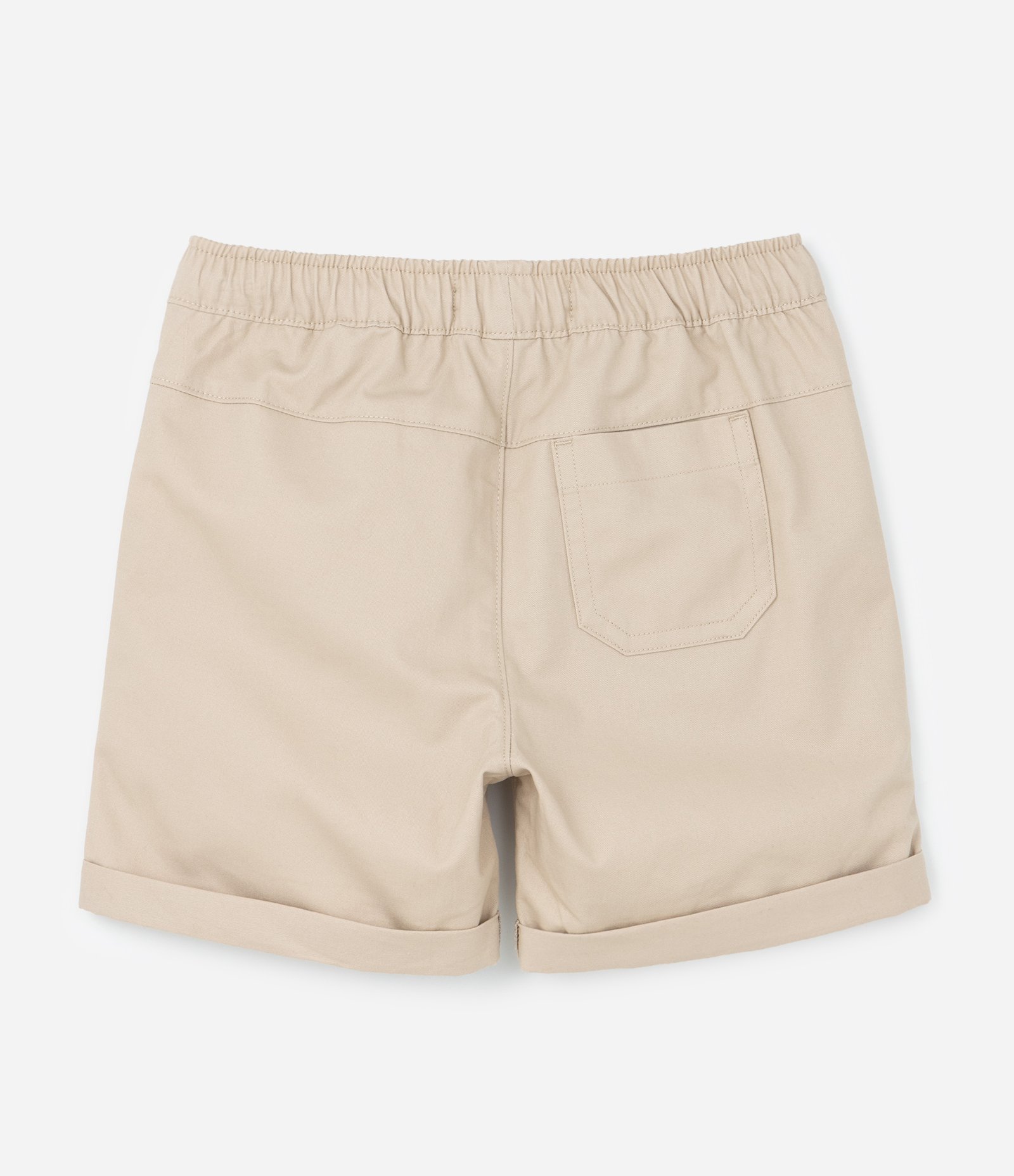 Conjunto Infantil em Piquet com Gola Polo - Tam 1 a 6 Anos Branco/Bege 4