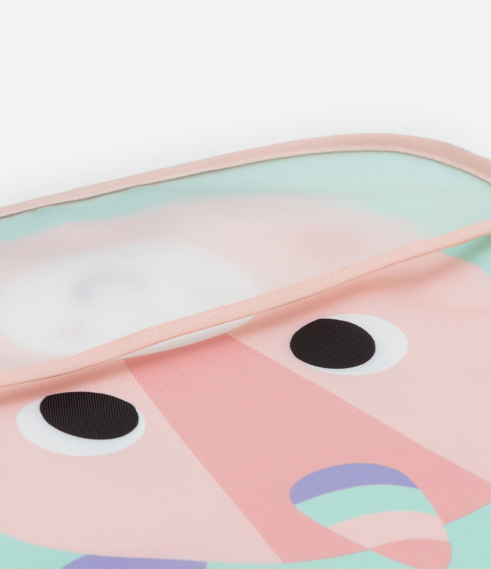 Babador Infantil com Bolsinho e Estampa Unicórnio - Tam Único Verde 3