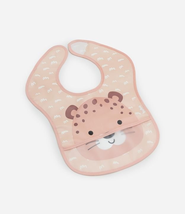 Babador Infantil com Estampa Oncinha - Tam Único