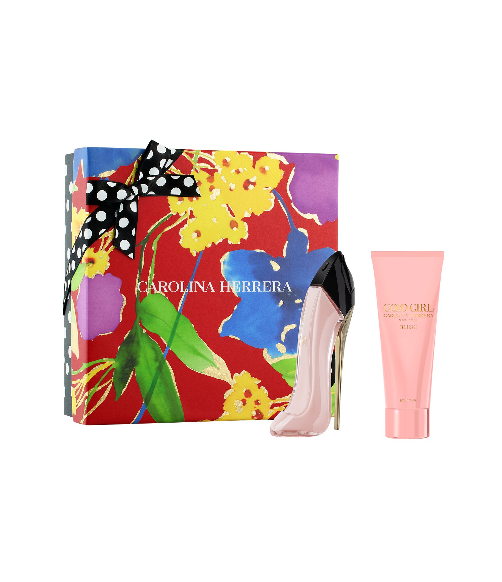 Coffret Carolina Herrera Perfume Good Girl Blush Eau de Parfum 50ml + Creme Corporal 100ml KIT 1