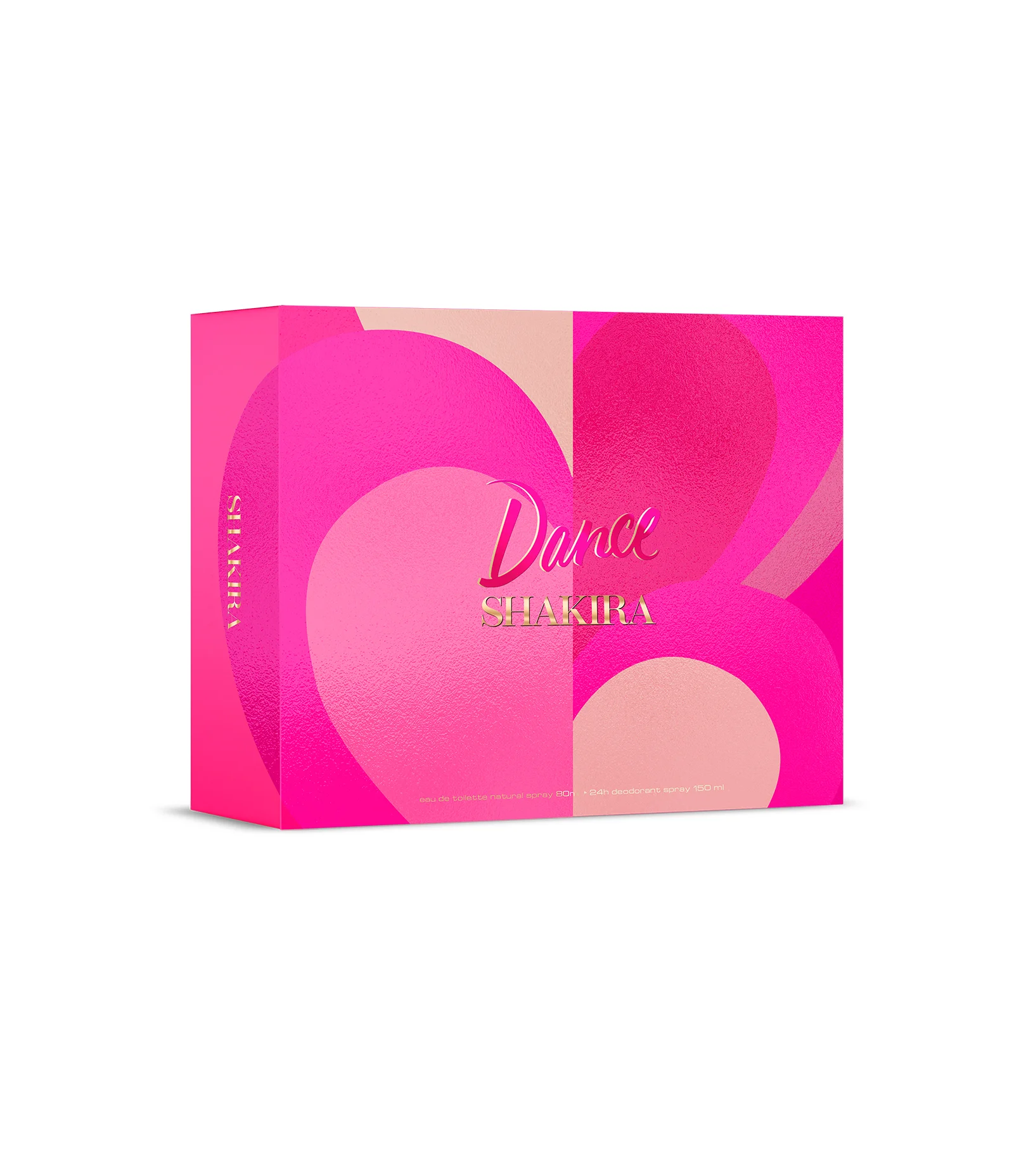 Coffret Perfume Shakira Dance Eau de Toilette 80ml + Desodorante Spray 150ml KIT 2