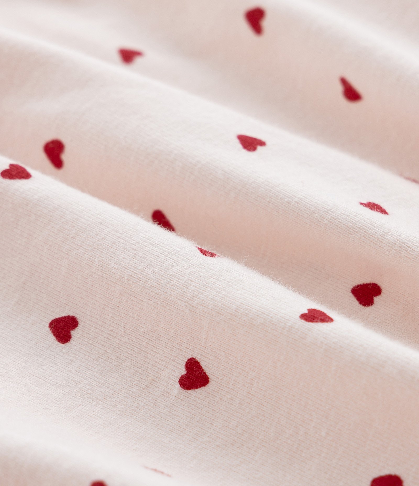 Vestido Infantil com Estampa de Corações com Calcinha - Tam 0 a 18 meses Rosa 5