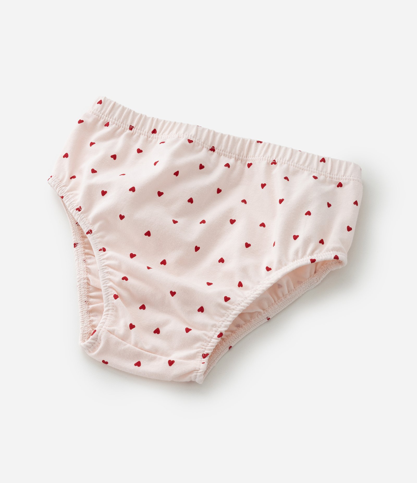 Vestido Infantil com Estampa de Corações com Calcinha - Tam 0 a 18 meses Rosa 7