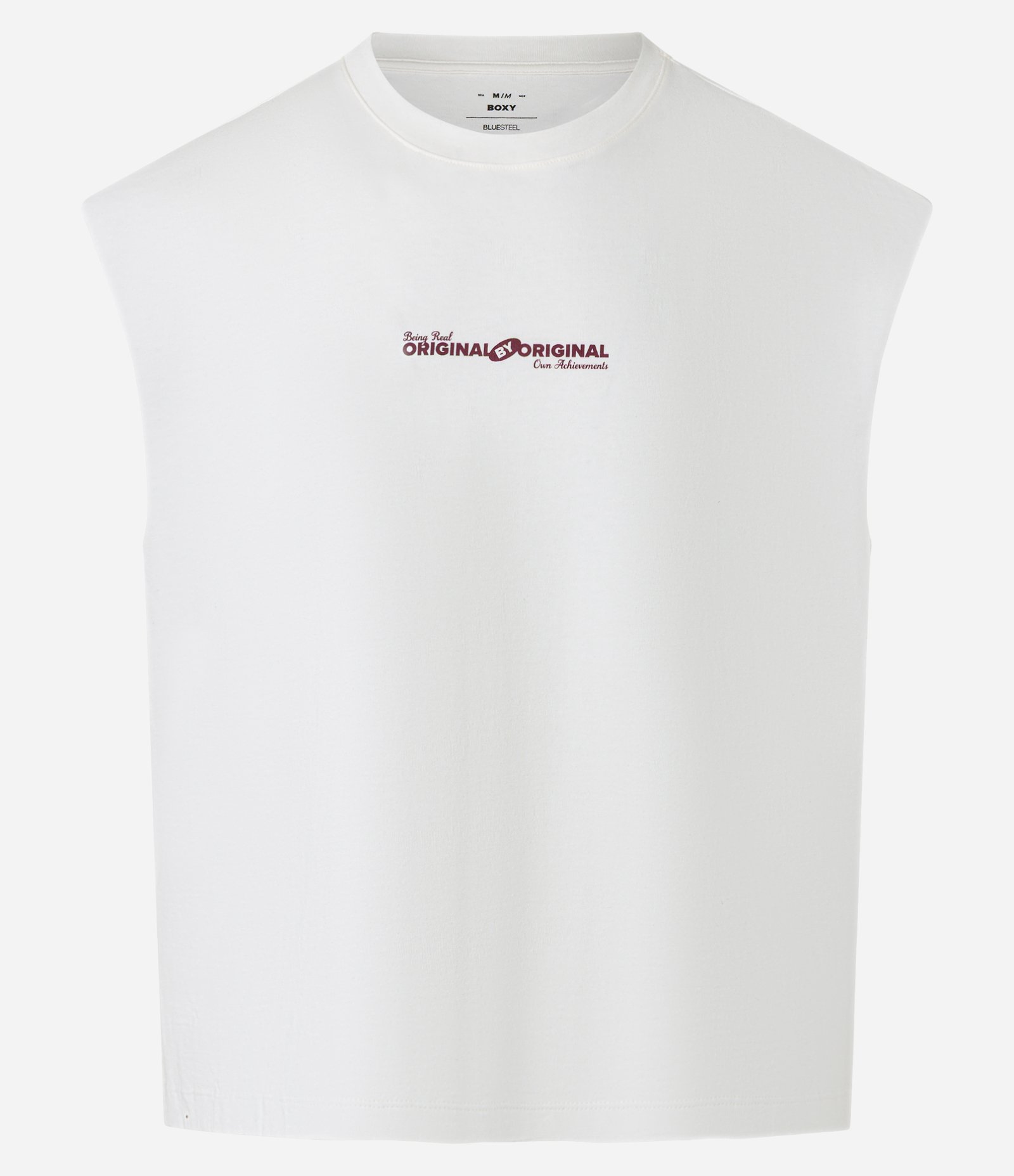 Regata Boxy em Algodão com Estampa Lettering Off White 5