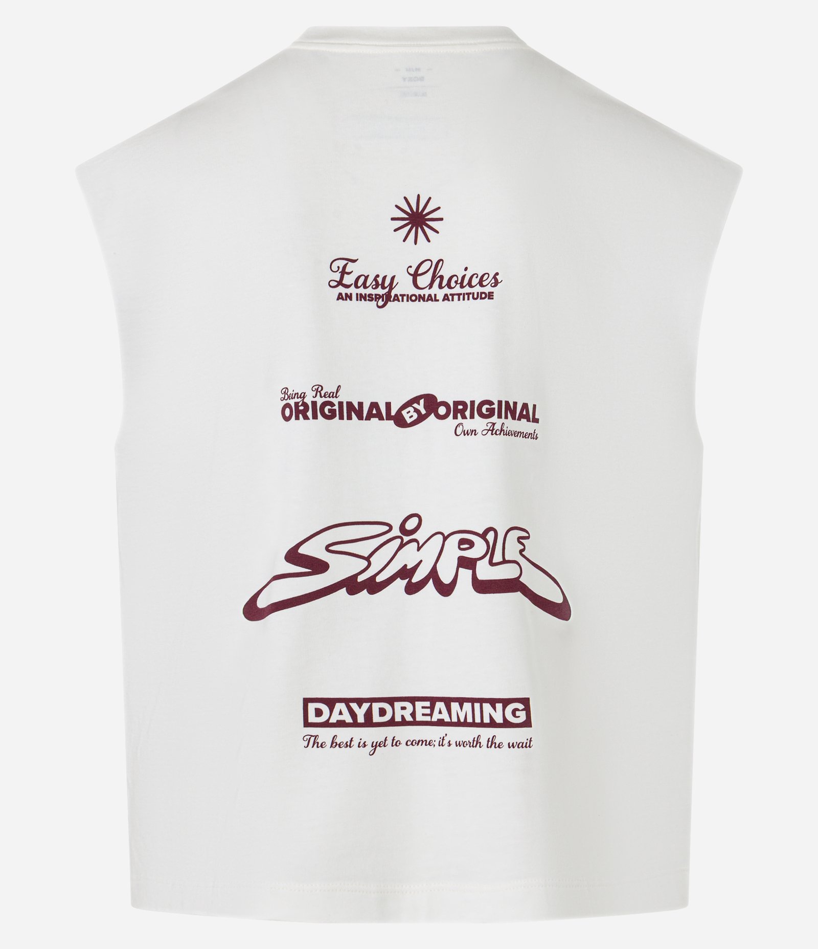 Regata Boxy em Algodão com Estampa Lettering Off White 6