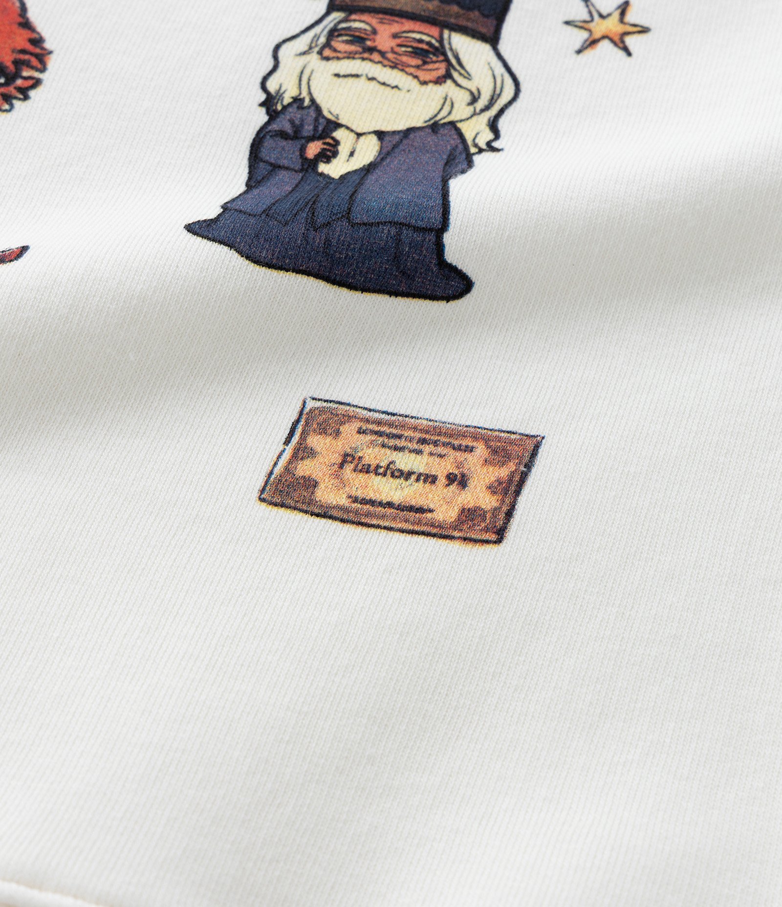 Casaco Infantil com Estampa Harry Potter - Tam 5 a 14 Anos Off White 6