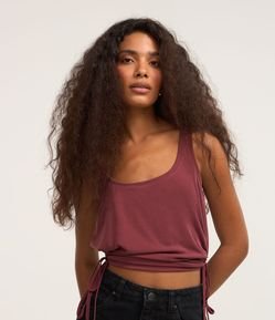 Regata em Ribana com Recorte Cut Out e Amarração na Lateral