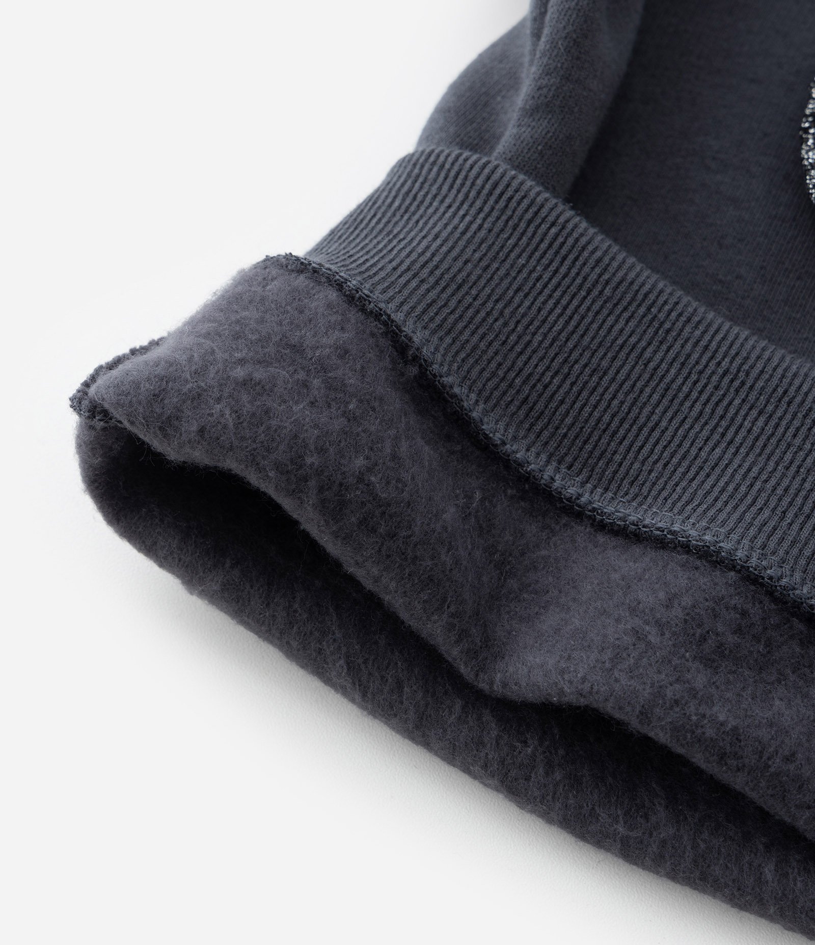 Casaco Infantil em Moletom com Laço Brilhante - Tam 1 a 6 Anos Cinza 6