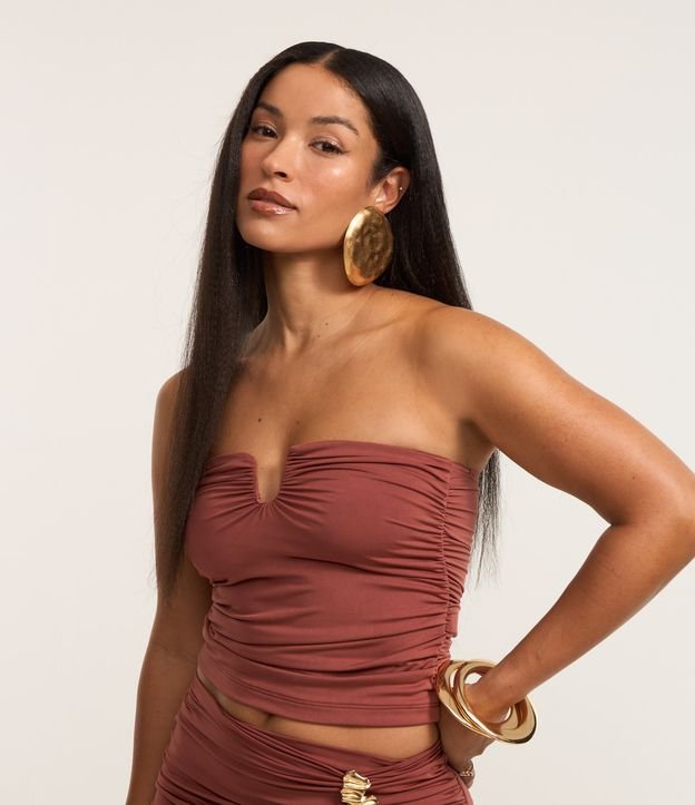 Cor: Marrom | Tamanho: M