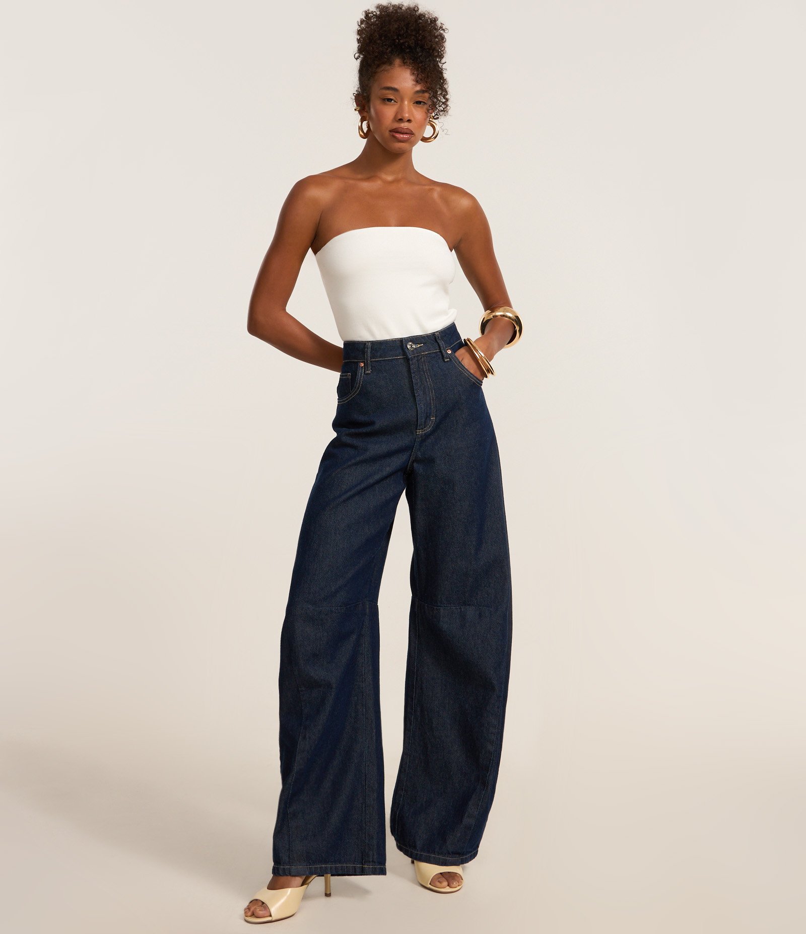 Body sem Manga em Ponto Roma Branco 2