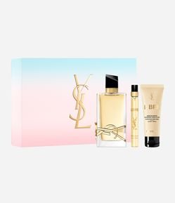 Coffret Perfume YSL Libre Eau de parfum 90ml + Travel Size 10ml + Loção Corporal 50ml