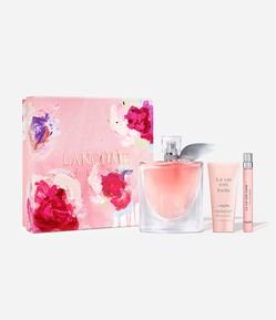 Coffret Perfume La Vie Est Belle Eau de Parfum 100ml + Creme Corporal + Travel Size La Vie Est Belle 10ml