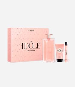 Coffret Perfume Idôle Eau de Parfum 50ml + Loção Corporal 50ml + Idôle Eau de Parfum Travel Size 10ml