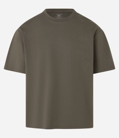 Menor preço em Camiseta Boxy em Tecnologia Dry e Algodão