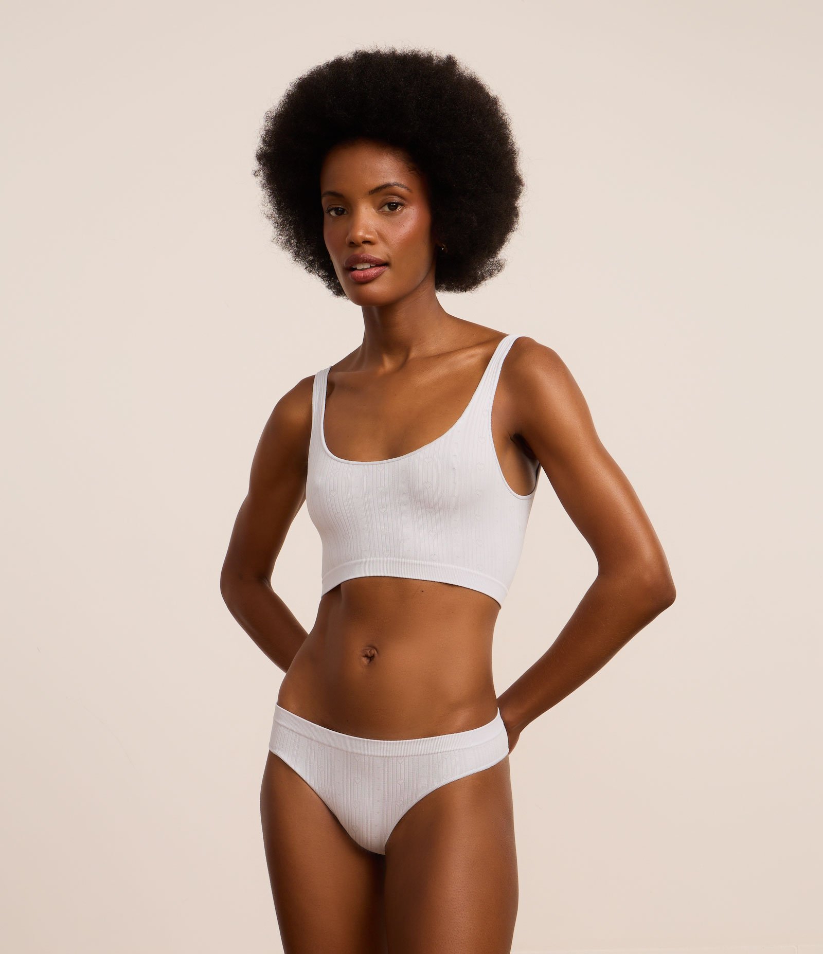 Sutiã Top Seamless Texturizado Azul 2