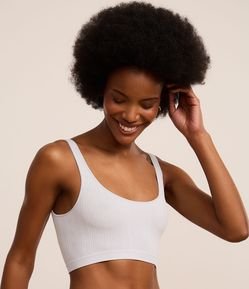 Sutiã Top Seamless Texturizado