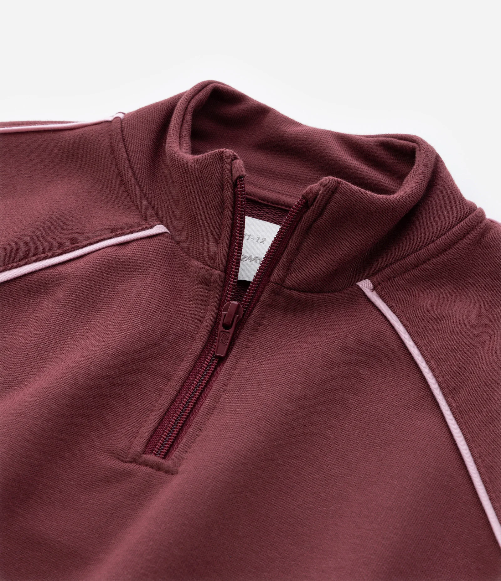 Casaco Infantil com Gola Alta e Zíper - Tam 5 a 14 Anos Marrom 6