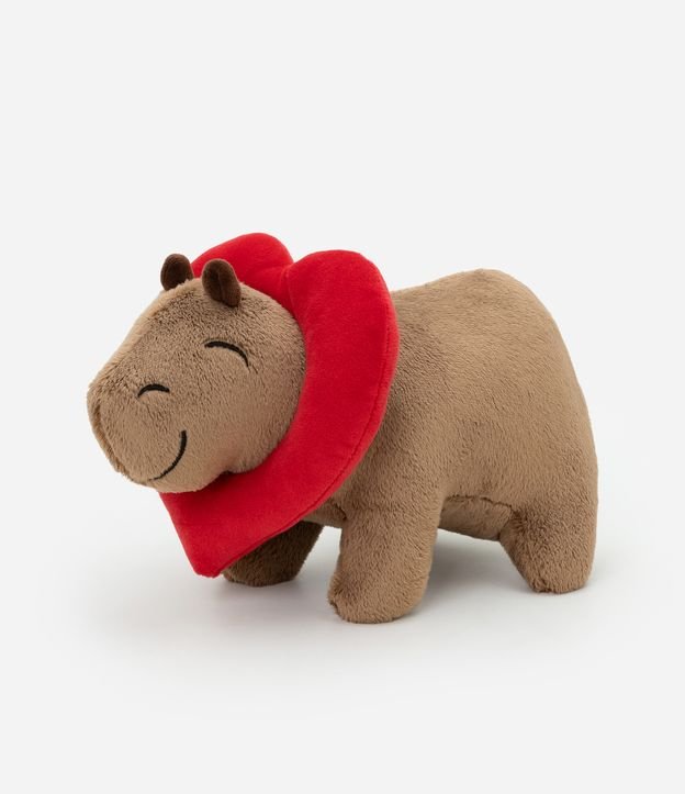 Pelúcia de Capivara com Coração