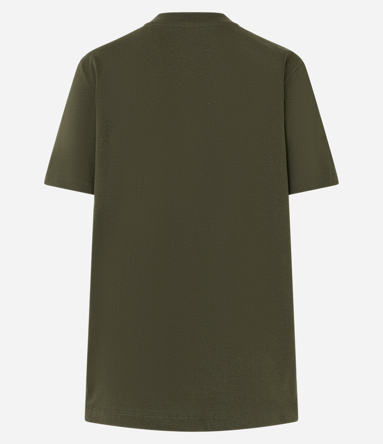 Camiseta em Algodão com Lettering Outside 46 Verde 5