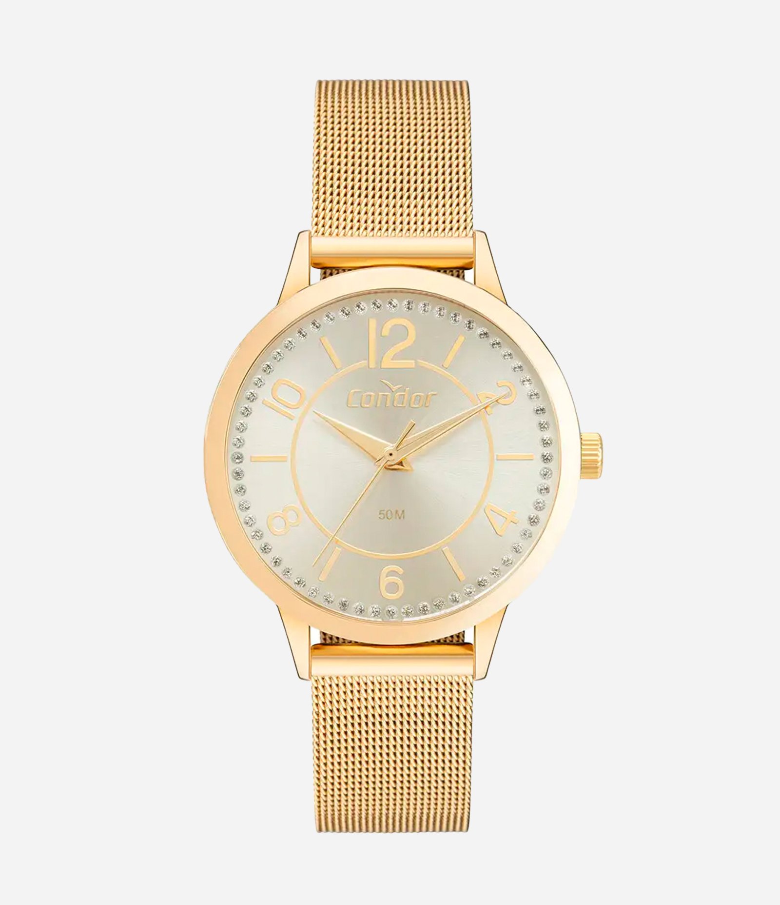 Relógio Analógico Feminino Condor Dourado 1