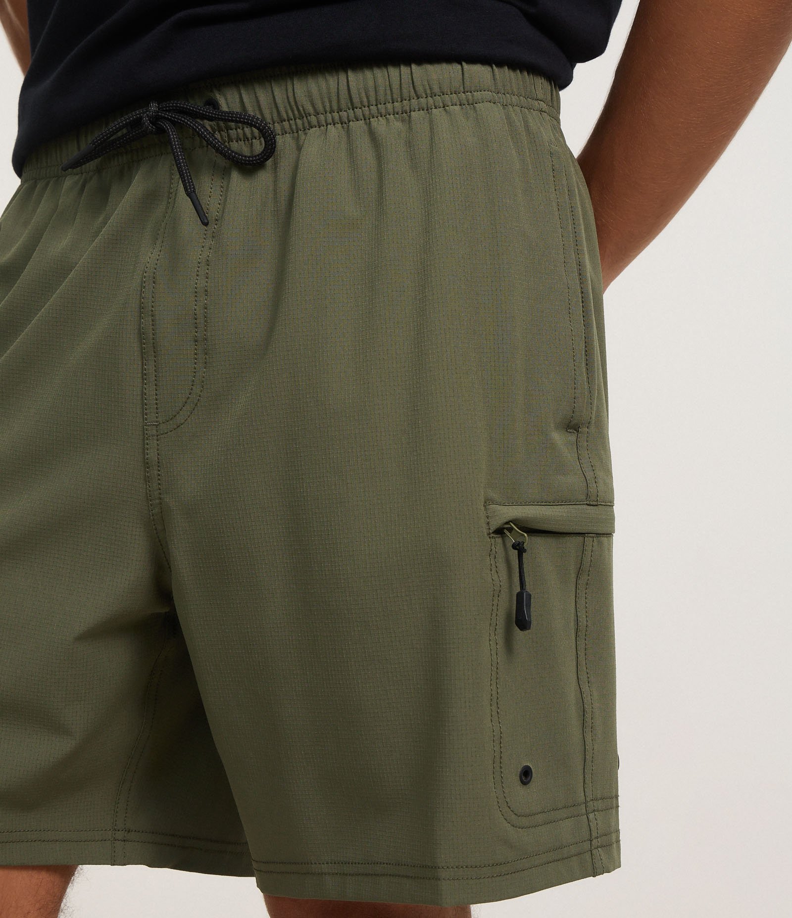 Bermuda em Ripstop com Bolso Lateral Verde 4