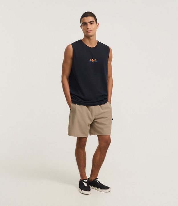 Bermuda em Ripstop com Bolso Lateral