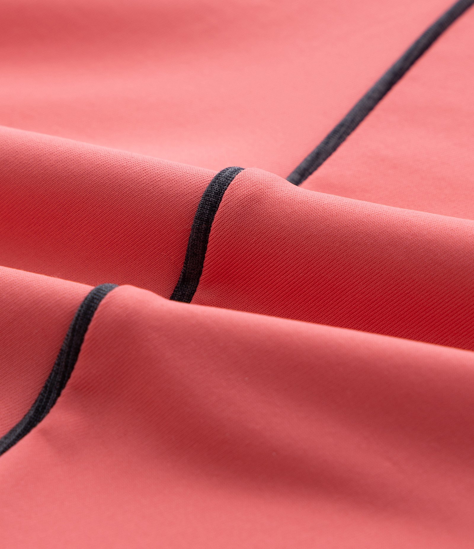 Camiseta Esportiva Alongada em Tecnologia Dry com Recortes Contrastantes Curve & Plus Size Rosa 6