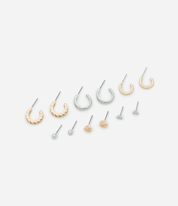 Cor: Dourado/Prata | Tamanho: U