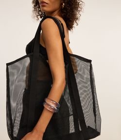 Bolsa de Praia Mediana em Tela