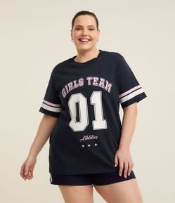Camiseta Esportiva Girls Team Curve & Plus Size