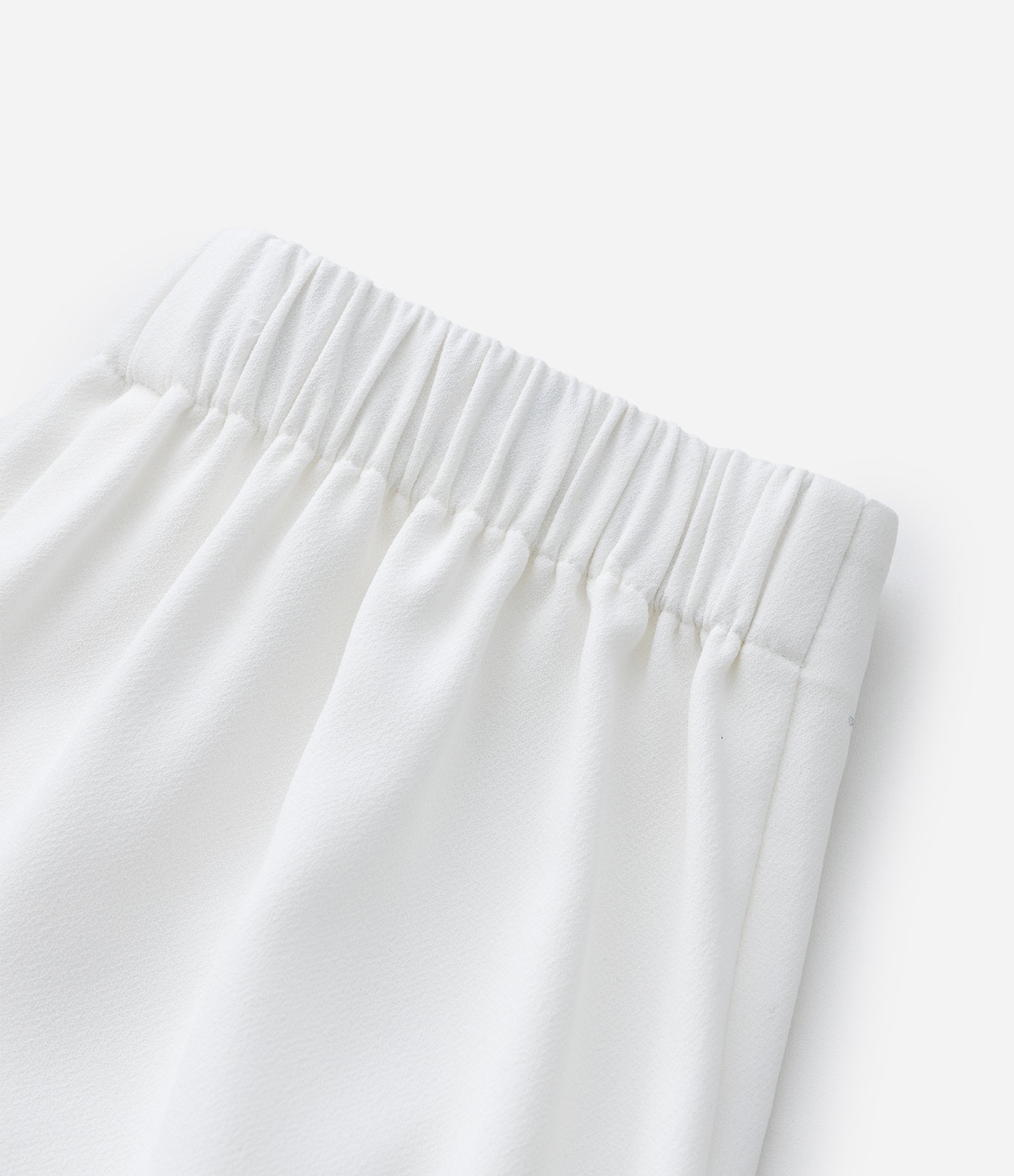 Short Saia Infantil em Crepe com Brilhos Alfaiatado - Tam 5 a 14 Anos Branco 5