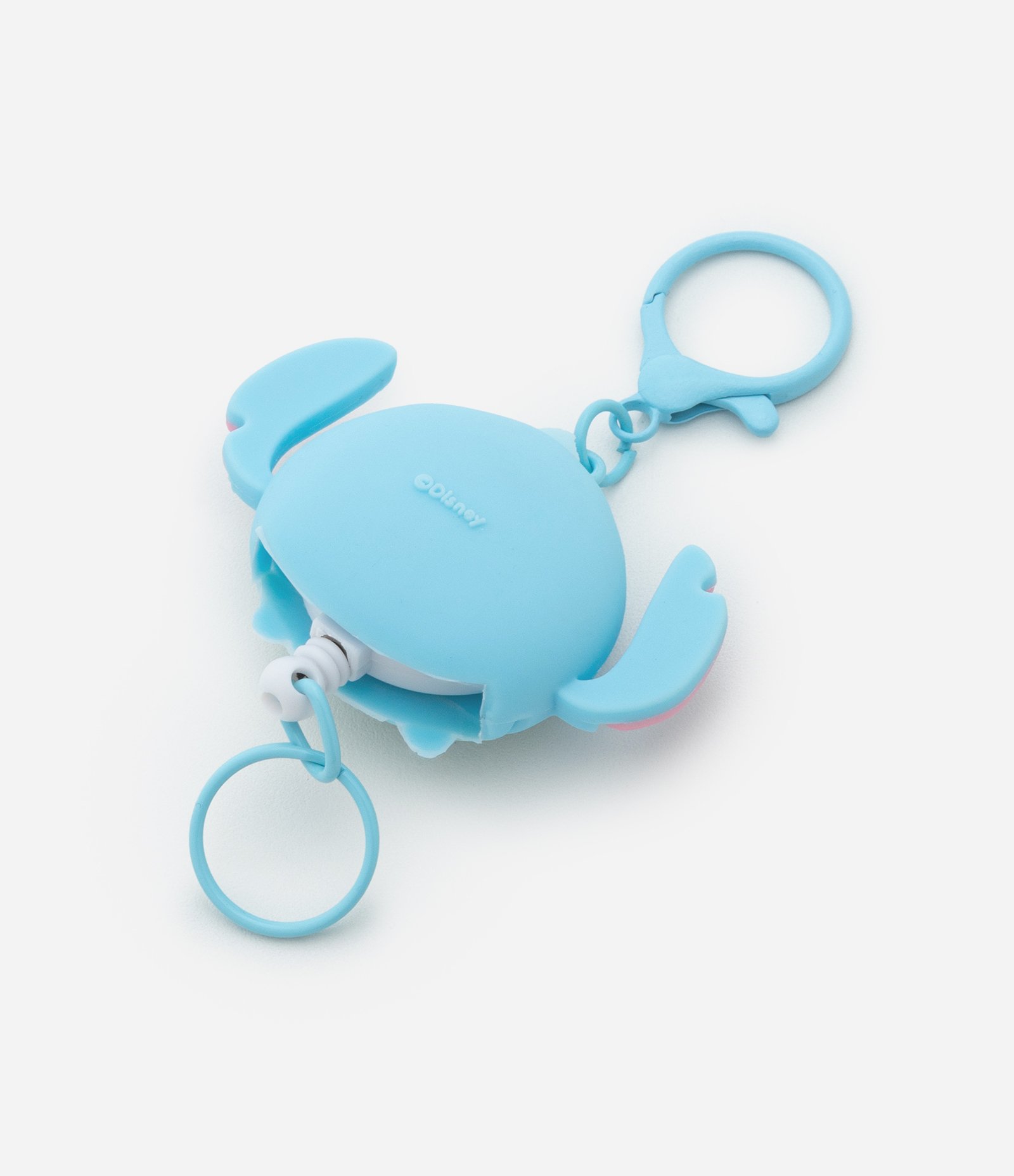 Extensor de Crachá de Silicone com Carinha Stitch Azul 3