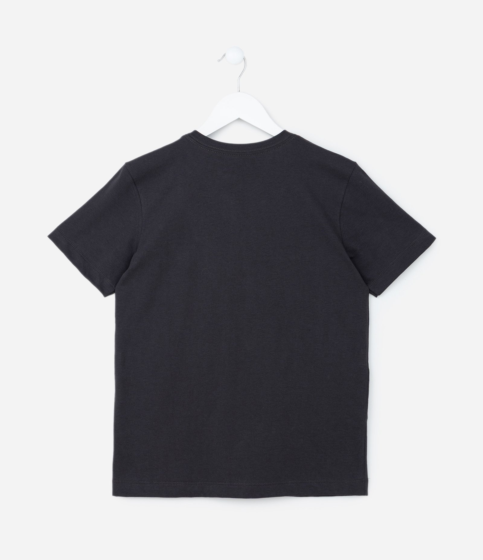 Camiseta Infantil com Estampa Urso California - Tam 7 a 14 Anos Cinza 2