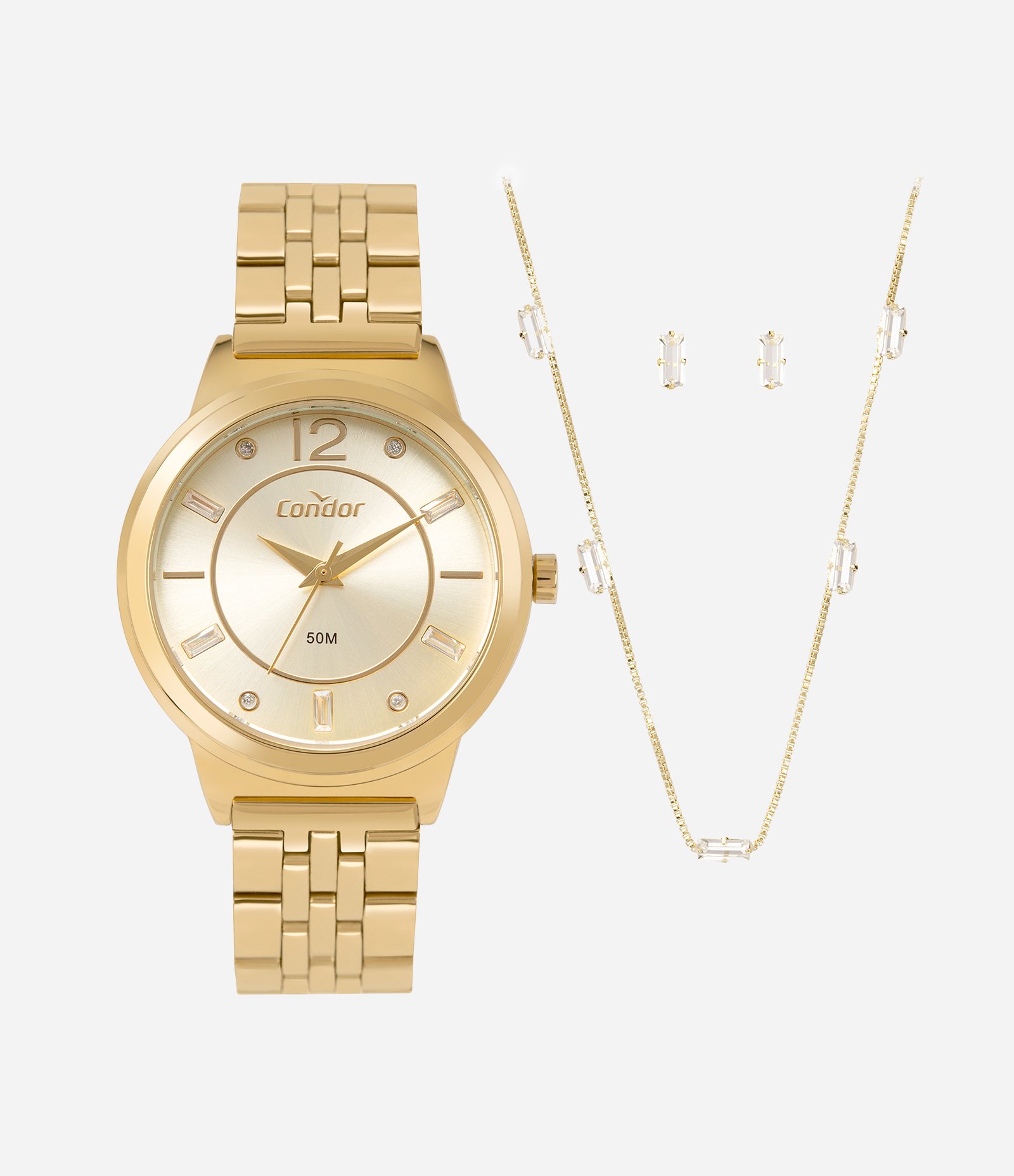 Relógio Analógico Feminino Condor  Dourado 1