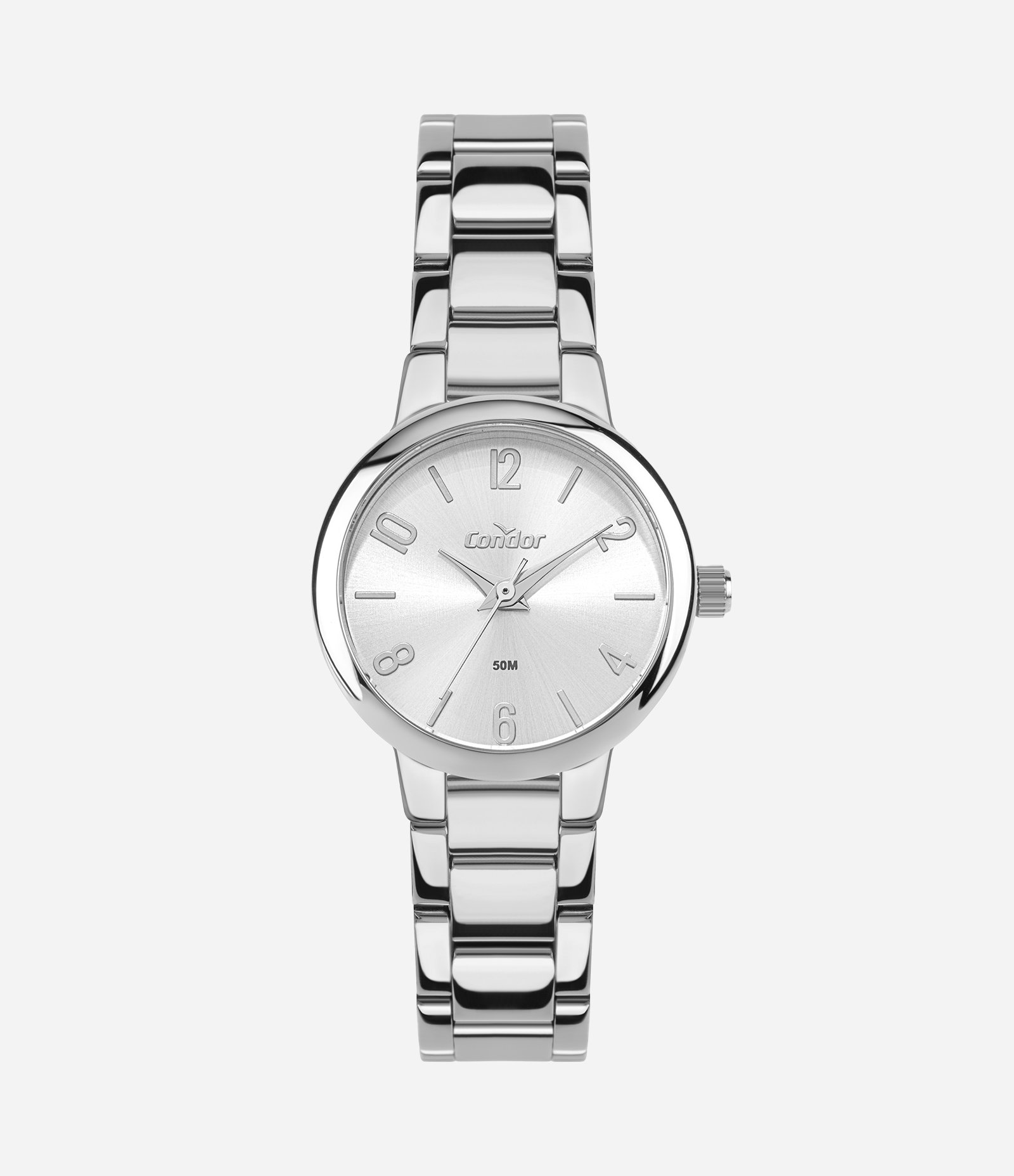 Relógio Analógico Feminino Condor  PRATA 1