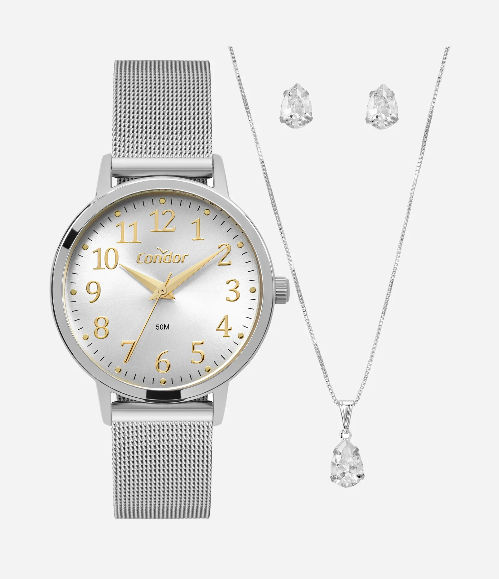 Relógio Analógico Feminino Condor  Prata 1