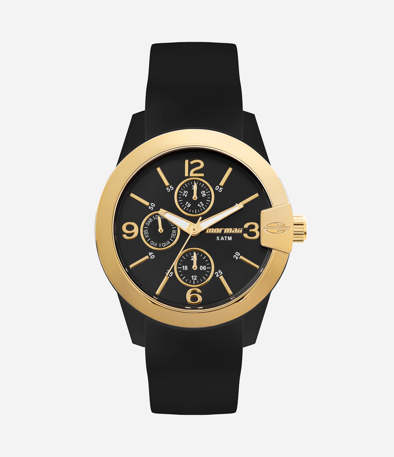 Relogio Analógico Masculino Mormaii  Preto 1