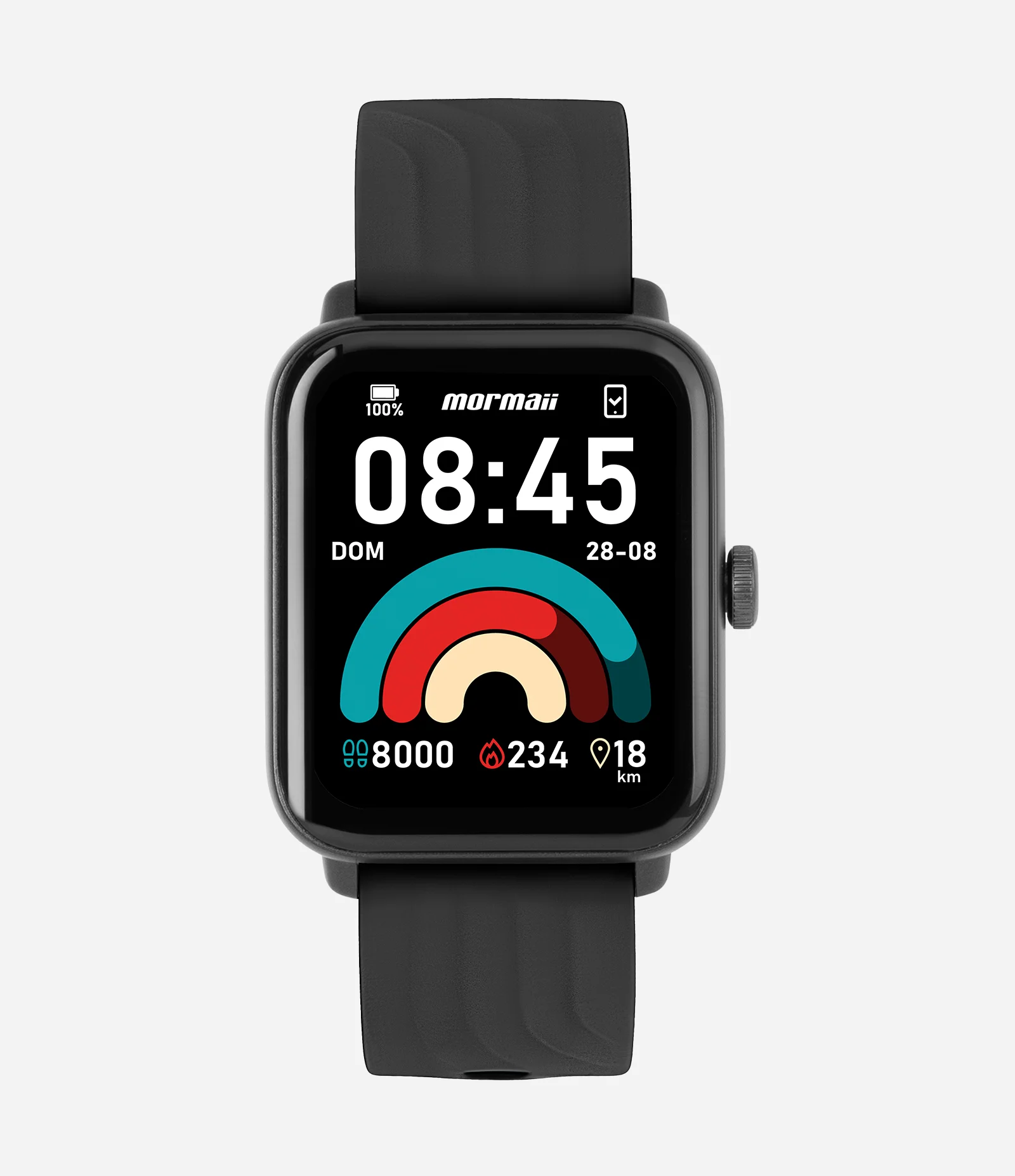 Relogio Smartwatch Unissex Mormaii   Preto 1